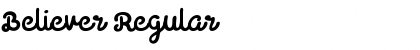 Download Believer Regular Font Title Preview