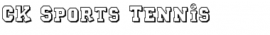 Download CK Sports Tennis Regular Font Title Preview