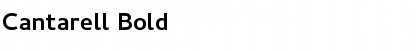 Download Cantarell Bold Font Title Preview