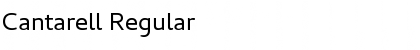 Download Cantarell Regular Font Title Preview