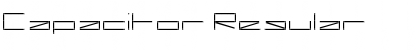 Download Capacitor Regular Font Title Preview