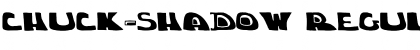 Download chuck-shadow regular Font Title Preview