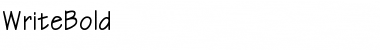 Download Write Bold Font Title Preview