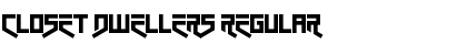 Download Closet Dwellers Regular Font Title Preview
