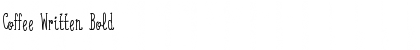 Download Coffee Written Bold Font Title Preview