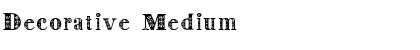 Download Decorative Medium Font Title Preview