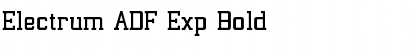 Download Electrum ADF Exp Bold Font Title Preview