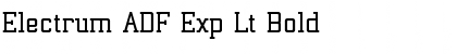 Download Electrum ADF Exp Lt Bold Font Title Preview