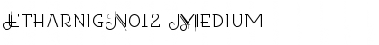 Download EtharnigNo12 Medium Font Title Preview