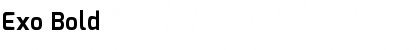 Download Exo Bold Font Title Preview