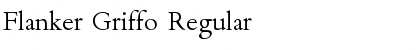 Download Flanker Griffo Regular Font Title Preview