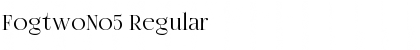 Download FogtwoNo5 Regular Font Title Preview