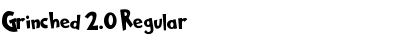 Download Grinched 2.0 Regular Font Title Preview