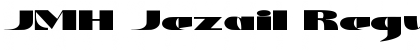 Download JMH Jezail Regular Font Title Preview