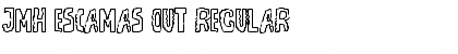 Download JMH Escamas Out Regular Font Title Preview