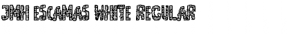 Download JMH Escamas White Regular Font Title Preview