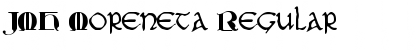 Download JMH Moreneta Regular Font Title Preview