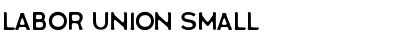 Download Labor Union Small Font Title Preview