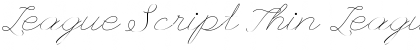 Download League Script Thin League Script Font Title Preview