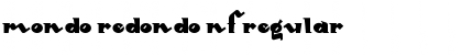 Download Mondo Redondo NF Regular Font