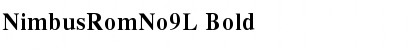 Download NimbusRomNo9L Bold Font