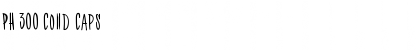 Download PH 300 Cond Caps Font Title Preview