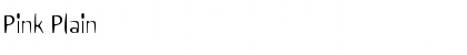 Download Pink Plain Font Title Preview