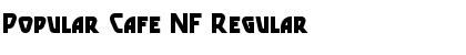 Download Popular Cafe NF Regular Font Title Preview