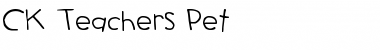 Download CK Teacher's Pet Regular Font Title Preview