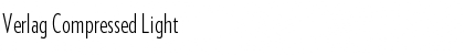 Download Verlag Compressed Light Font Title Preview