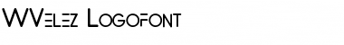 Download WVelez Logofont Regular Font Title Preview