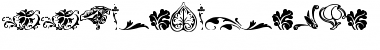Download WWFloralCorner Regular Font Title Preview