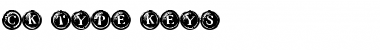 Download CK Type Keys Regular Font Title Preview