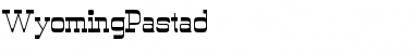 Download WyomingPastad Regular Font Title Preview