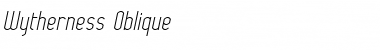 Download Wytherness Regular Font Title Preview