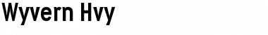 Download Wyvern Hvy Regular Font Title Preview
