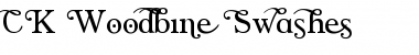 Download CK Woodbine Swashes Regular Font Title Preview