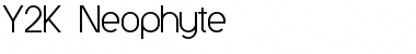 Download Y2K Neophyte Regular Font
