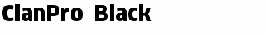 Download ClanPro Black Font