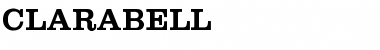 Download CLARABELL Normal Font Title Preview
