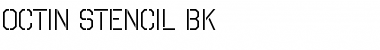 Download Octin Stencil Font