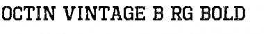 Download Octin Vintage B Bold Font Title Preview