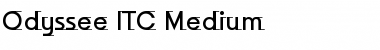 Download Odyssee ITC Medium Font Title Preview