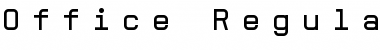 Download Office Regular Font Title Preview