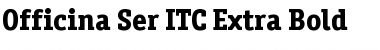 Download OfficinaSerITCMedium Bold Font Title Preview