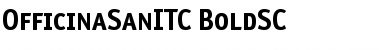 Download OfficinaSanITC Bold Font