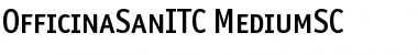 Download OfficinaSanITC Medium Font