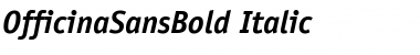 Download OfficinaSansBold Italic Font