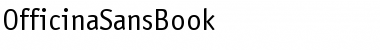 Download OfficinaSansBook Regular Font