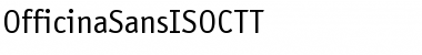 Download OfficinaSansISOCTT Regular Font Title Preview